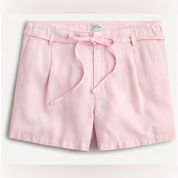 J. Crew Pants - NWT JCrew Washed trouser short with belt